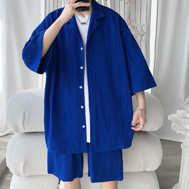 ZWWWZ Shirt Matching Set Unisex-1