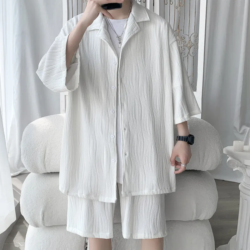 ZWWWZ Shirt Matching Set Unisex-6