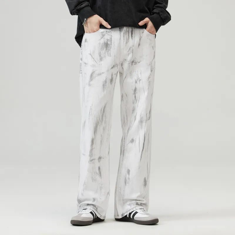 ZWWWZ Jeans Unisex White-3