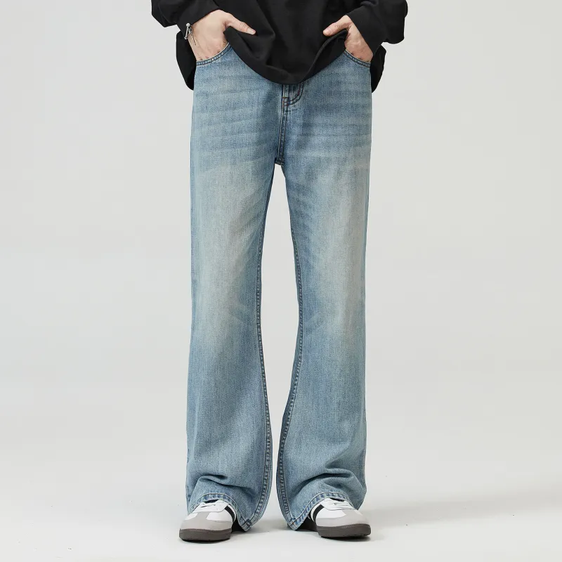 ZWWWZ Jeans Unisex Light Blue-2