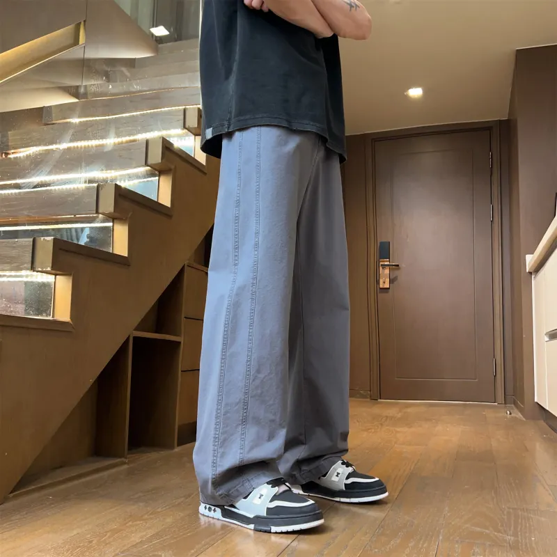 ZWWWZ Casual Pants Unisex-11