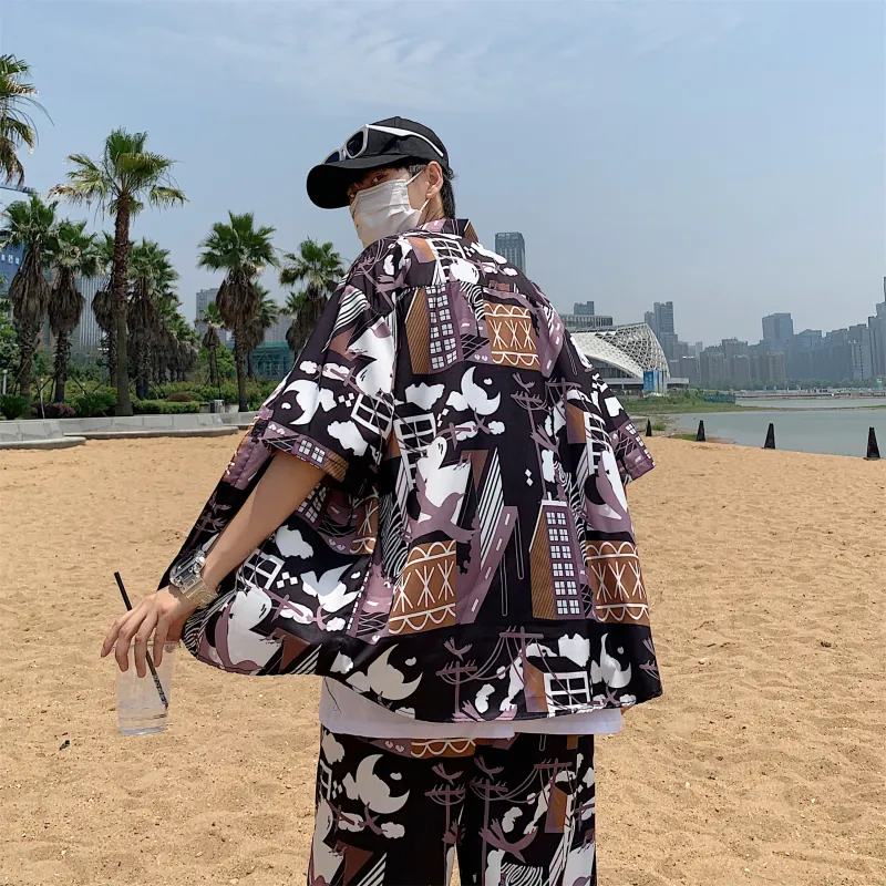 ZWWWZ Shirt Matching Set Unisex-1