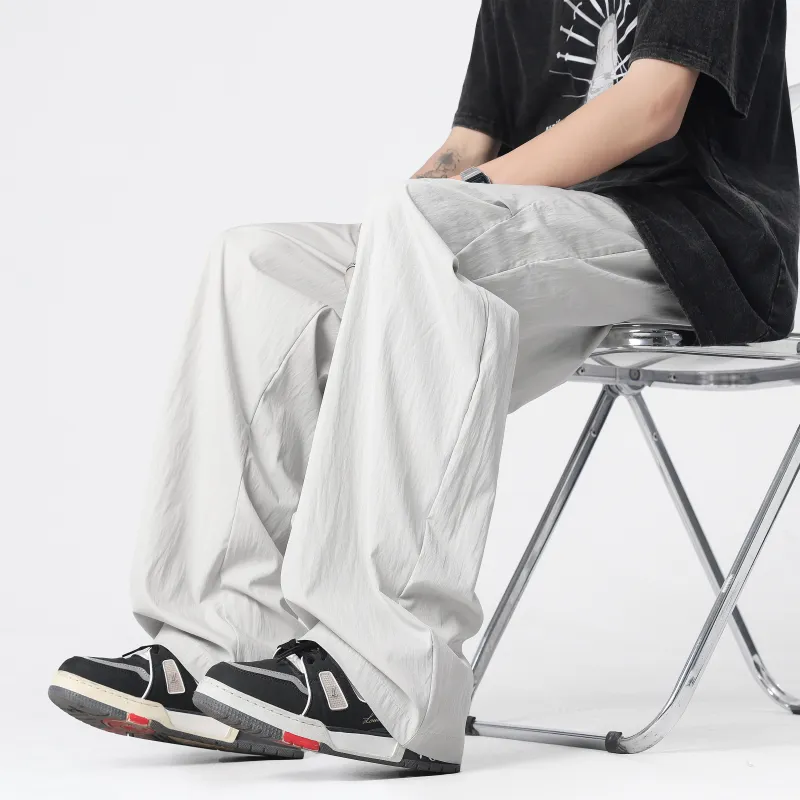 ZWWWZ Casual Pants Unisex-4