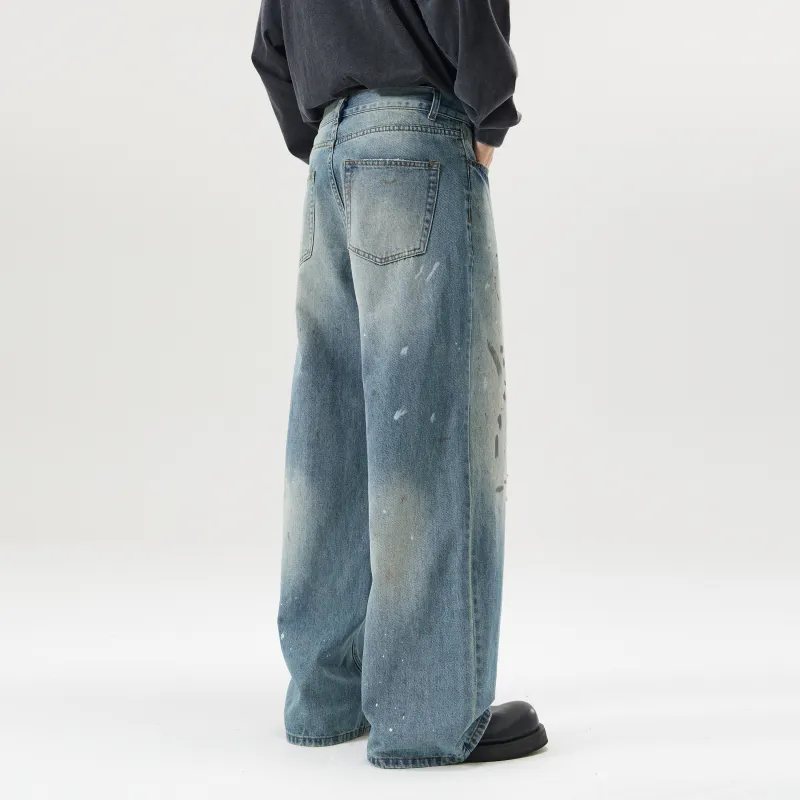 ZWWWZ Jeans Unisex Blue-6