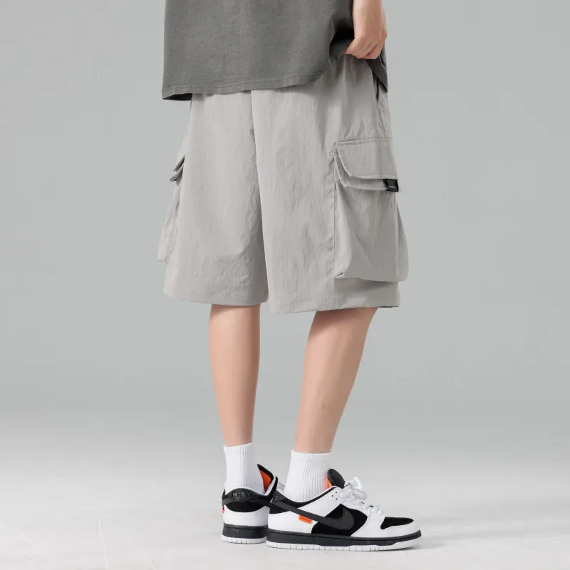 ZWWWZ Cargo Shorts Unisex-4