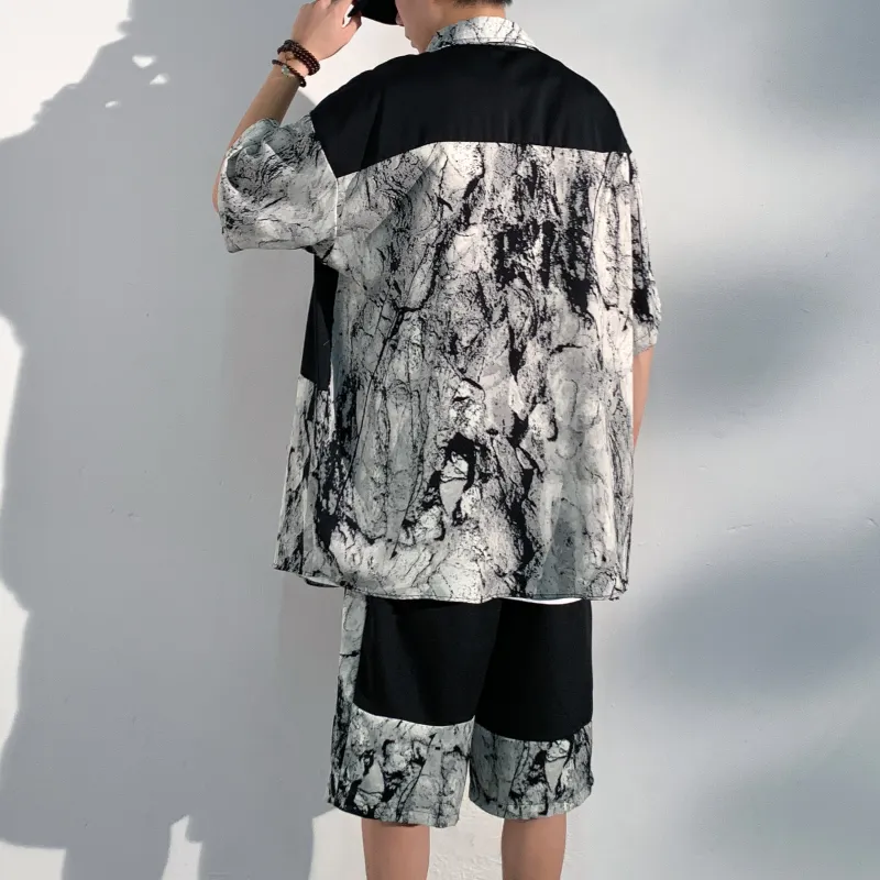 ZWWWZ Shirt Matching Set Unisex-8