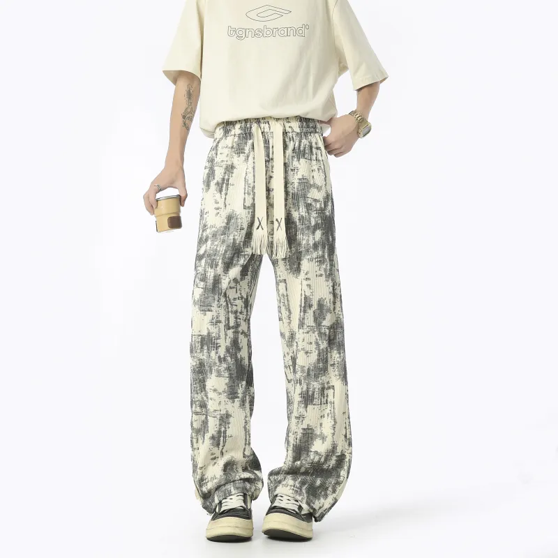 ZWWWZ Knitted Sweatpants Unisex-1