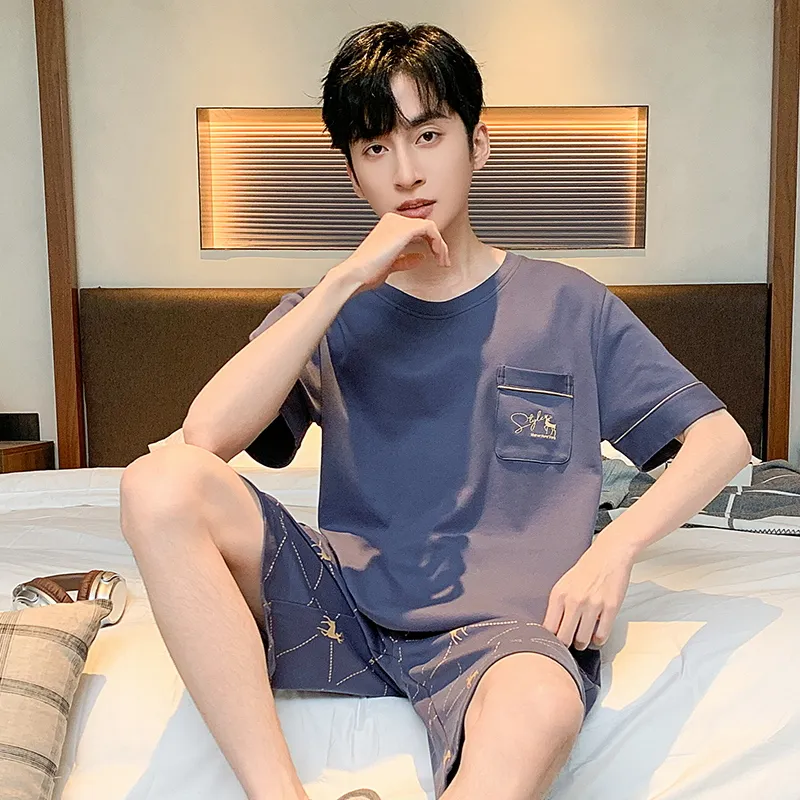 Top Melon Men Pajama Sets-2