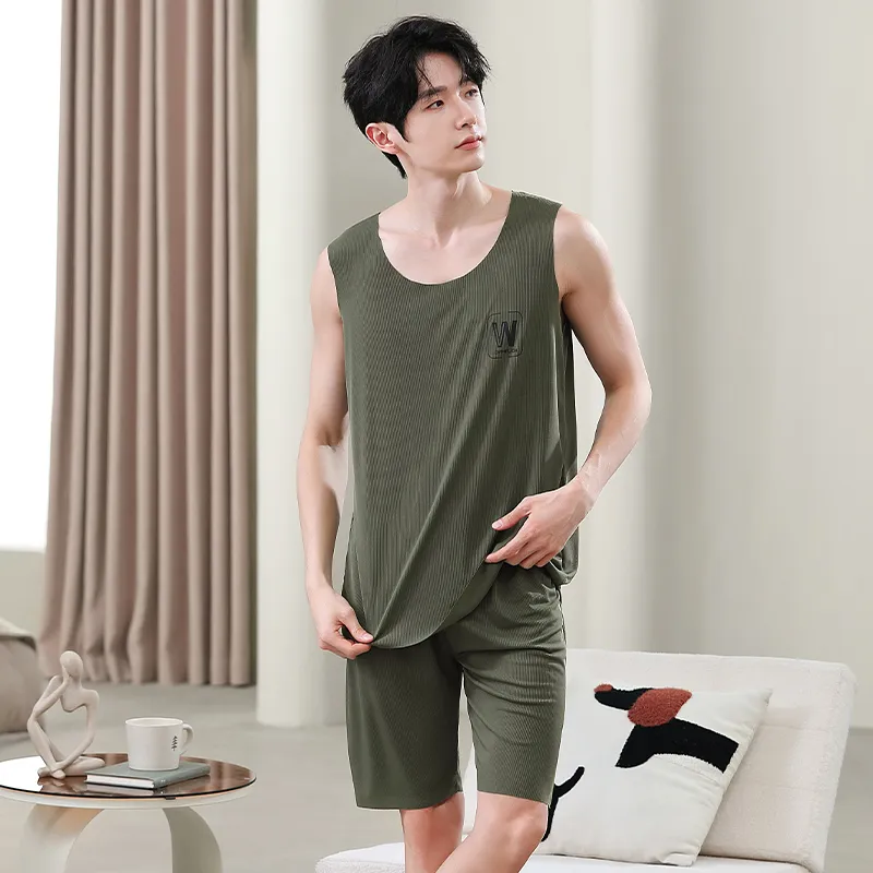 Top Melon Pajama Set Men's Image Color-2
