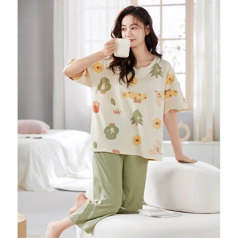Top Melon Women's Pajama Sets-1