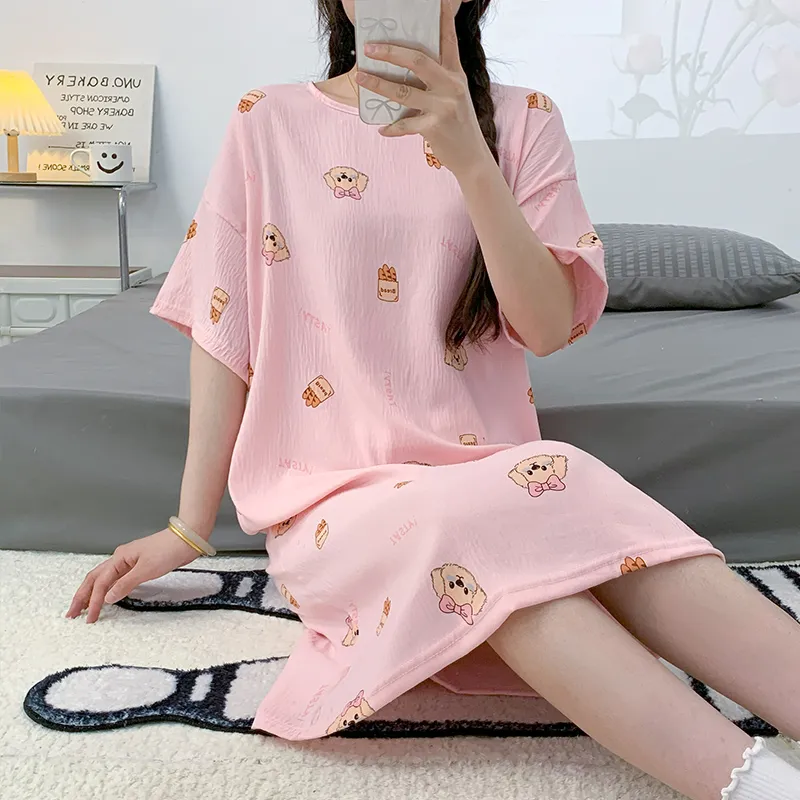 Top Melon Nightgown Women's Image Color-1