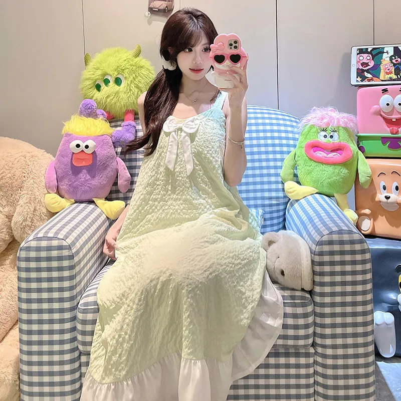 Top Melon Nightgown Women's Image Color-3