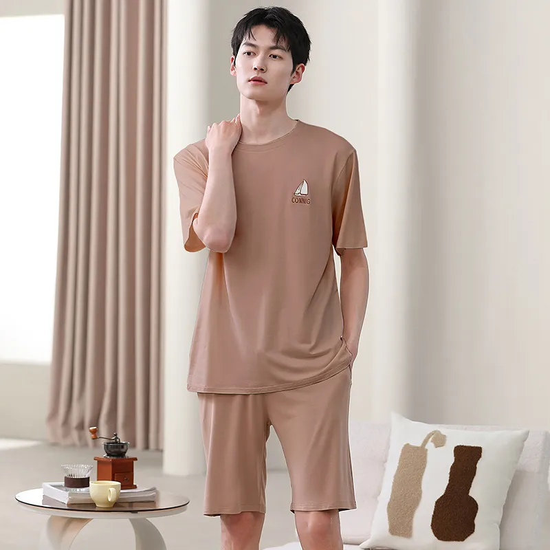 Top Melon Men Pajama Sets-1