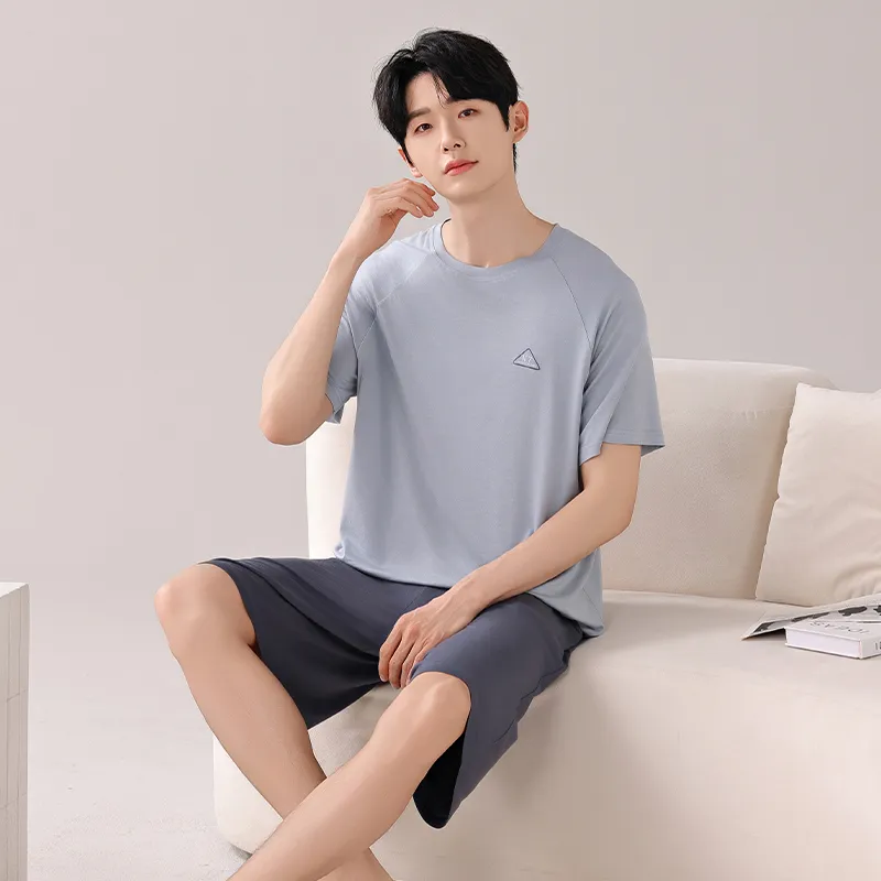 Top Melon Men Pajama Sets-5