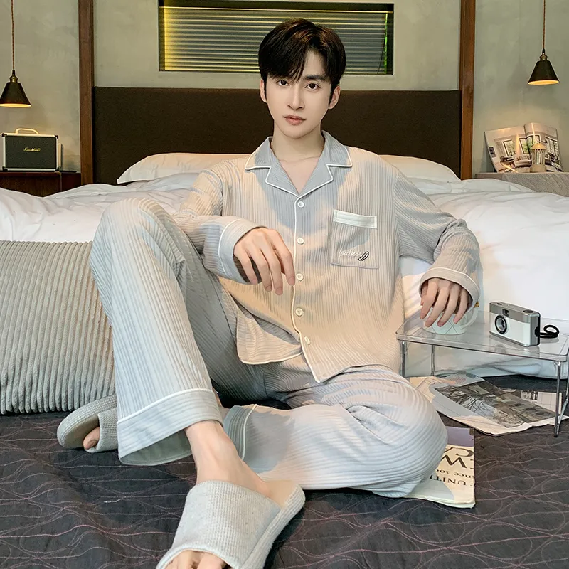 Top Melon Men Pajama Sets-1
