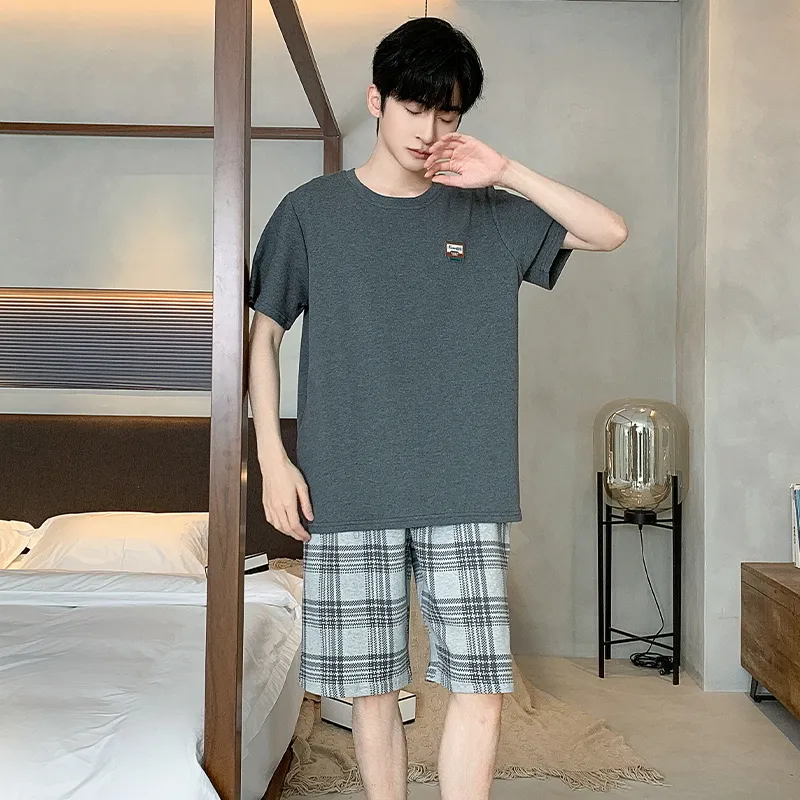Top Melon Men Pajama Sets-1