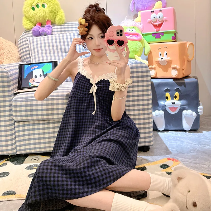 Top Melon Nightgown Women's Image Color-3