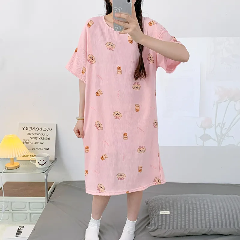 Top Melon Nightgown Women's Image Color-5