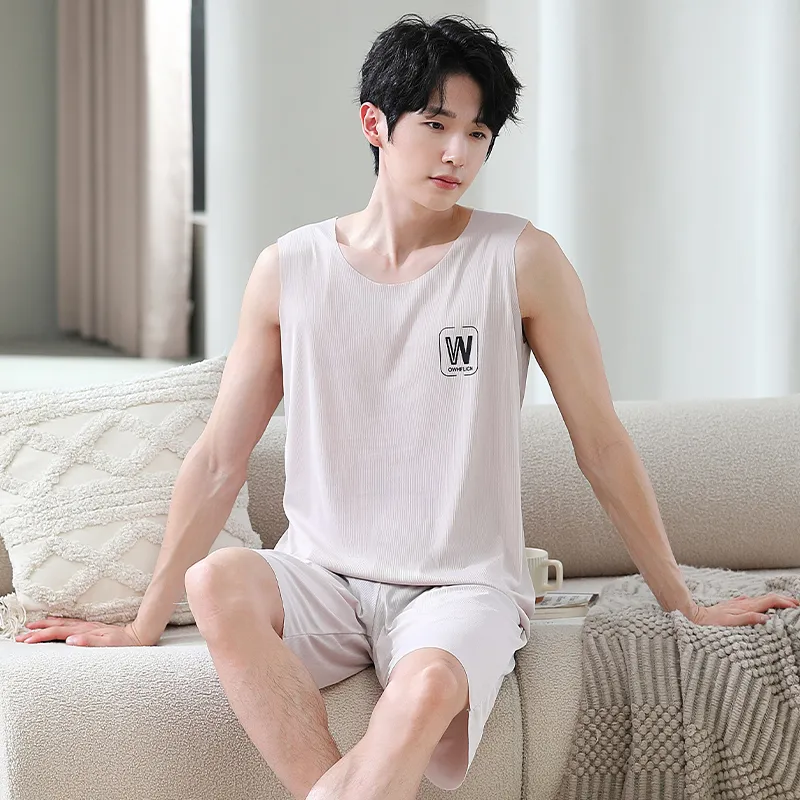 Top Melon Pajama Set Men's Image Color-5