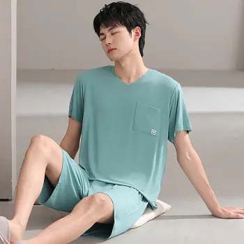 Top Melon Pajama Set Men's Image Color