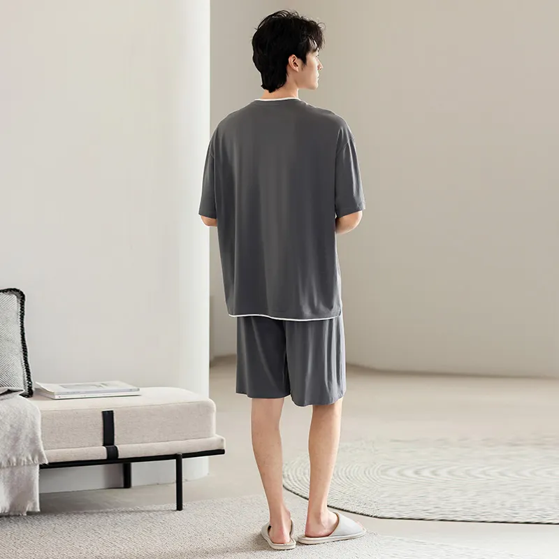 Top Melon Men Pajama Sets-5