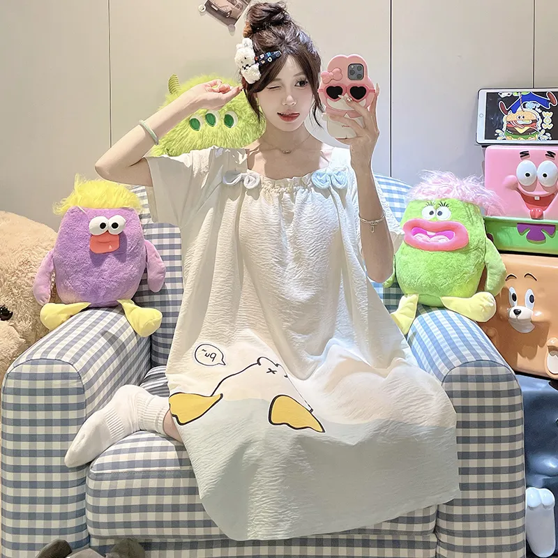 Top Melon Nightgown Women's Image Color-6