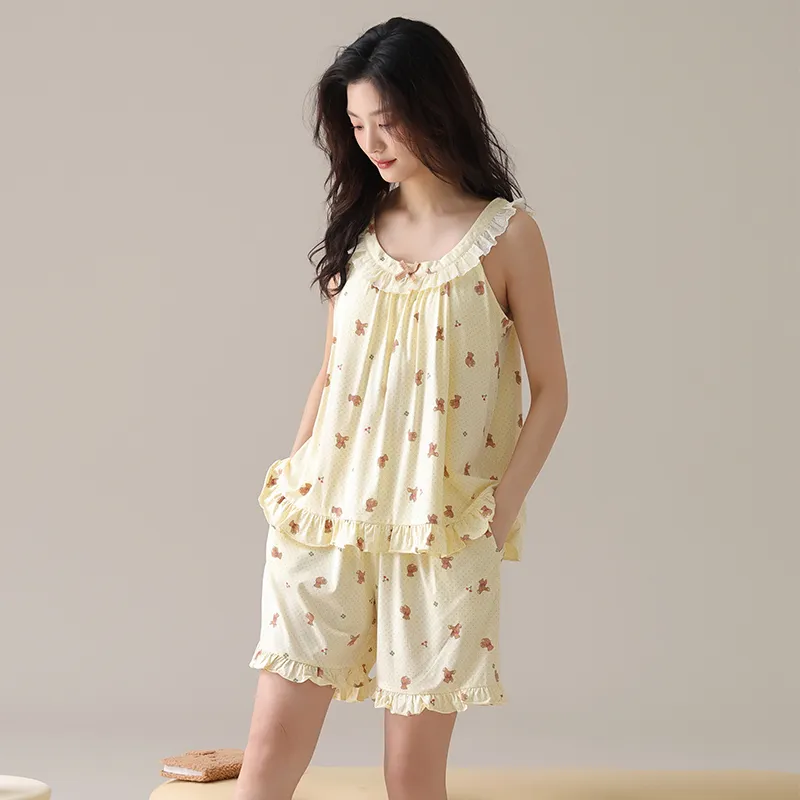 Top Melon Women's Pajama Sets-2