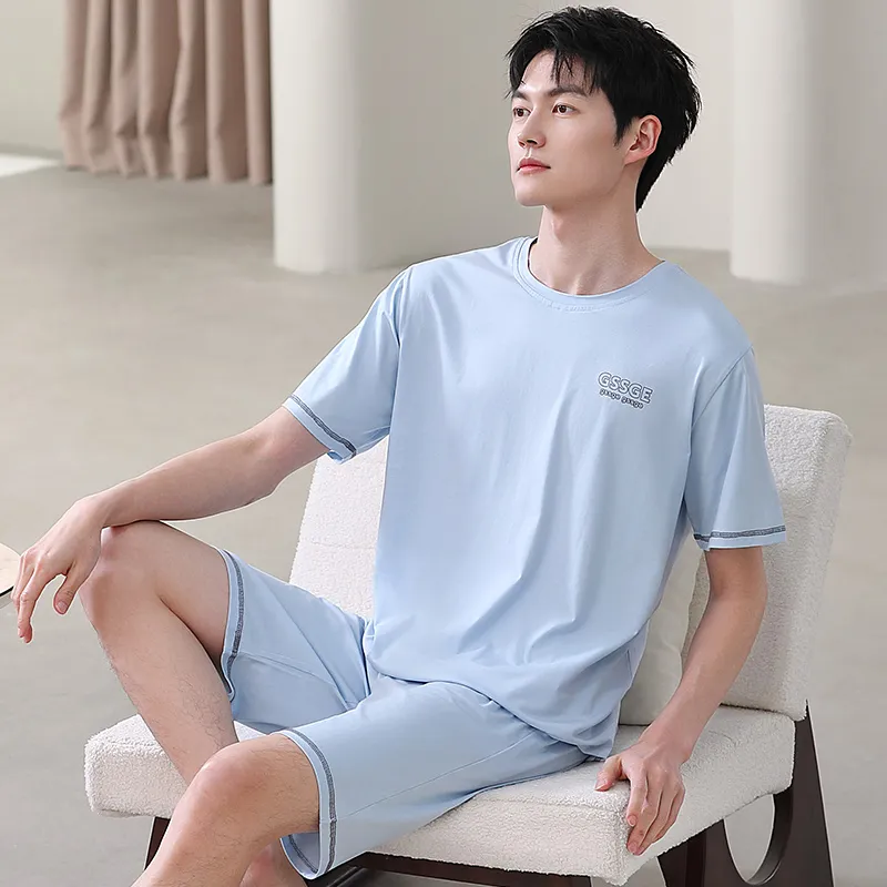 Top Melon Men Pajama Sets-6