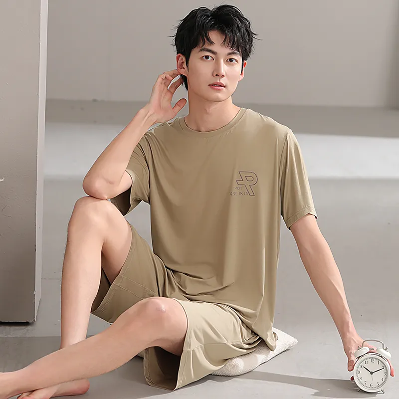 Top Melon Pajama Set Men's Image Color-2