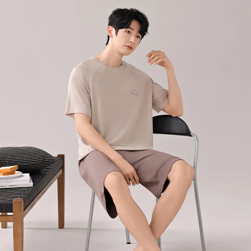 Top Melon Men Pajama Sets-7