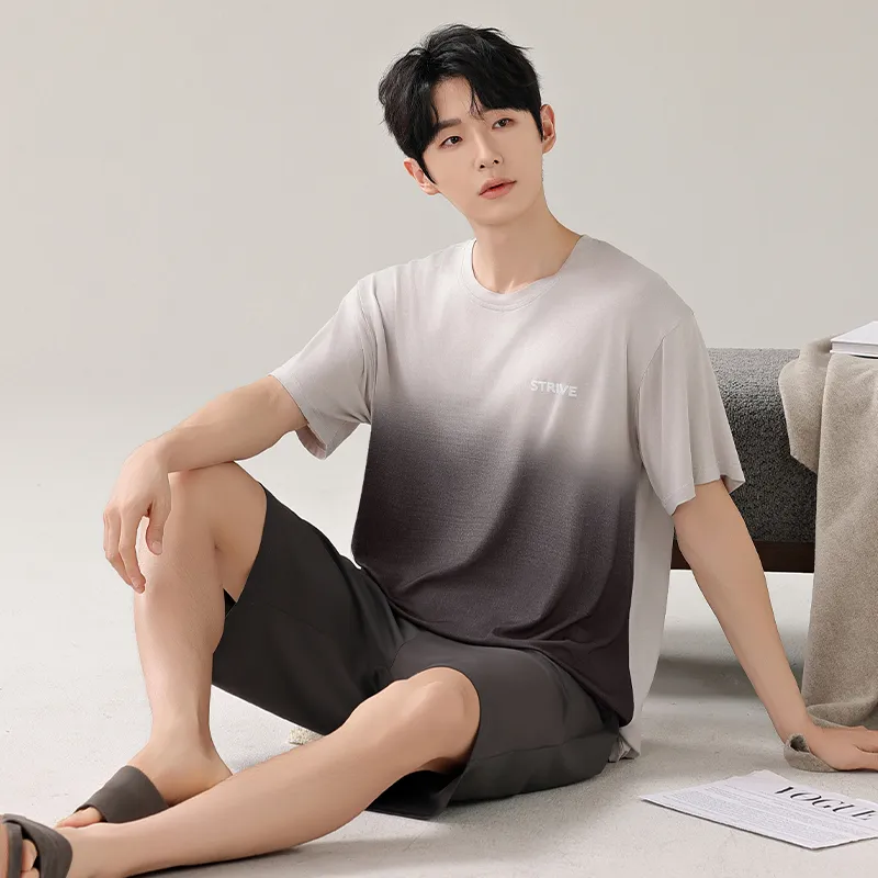 Top Melon Men Pajama Sets-4