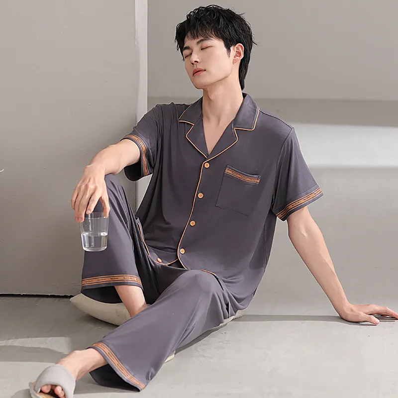 Top Melon Pajama Set Men's Image Color-2