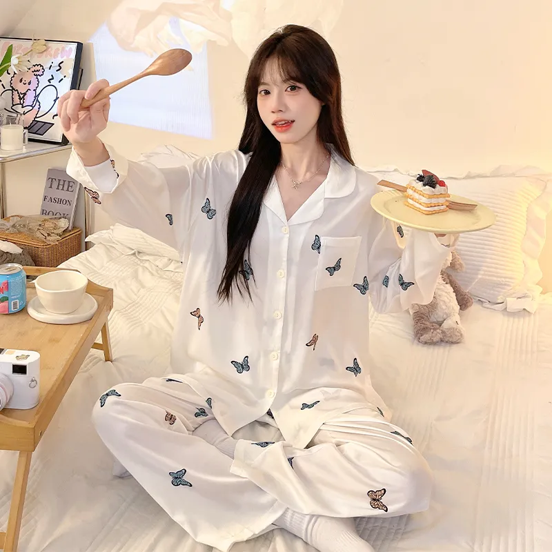 Top Melon Pajama Set Women's Image Color-2