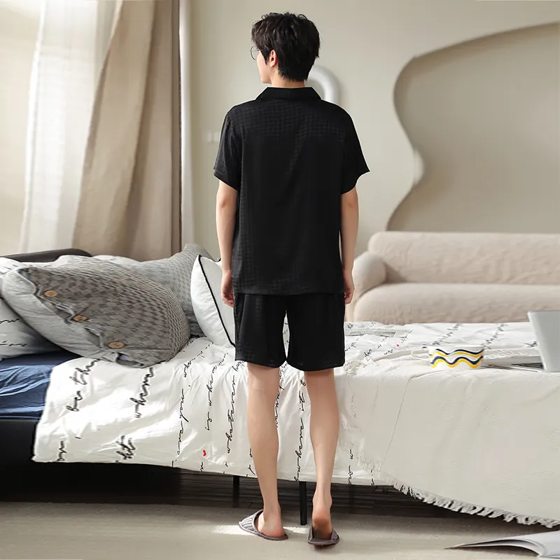 Top Melon Men Pajama Sets-5