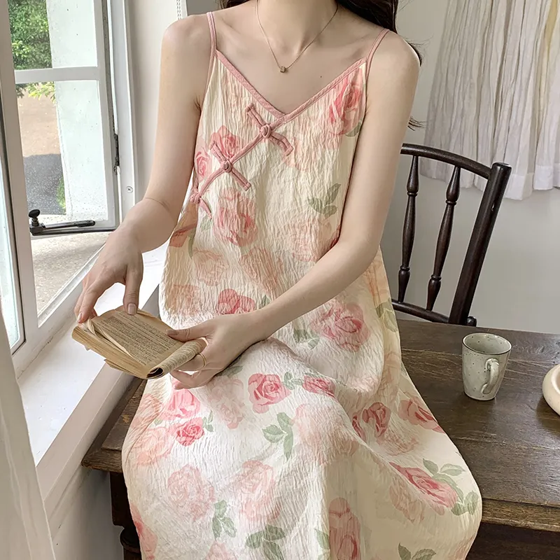 Top Melon Nightgown Women's Image Color-1