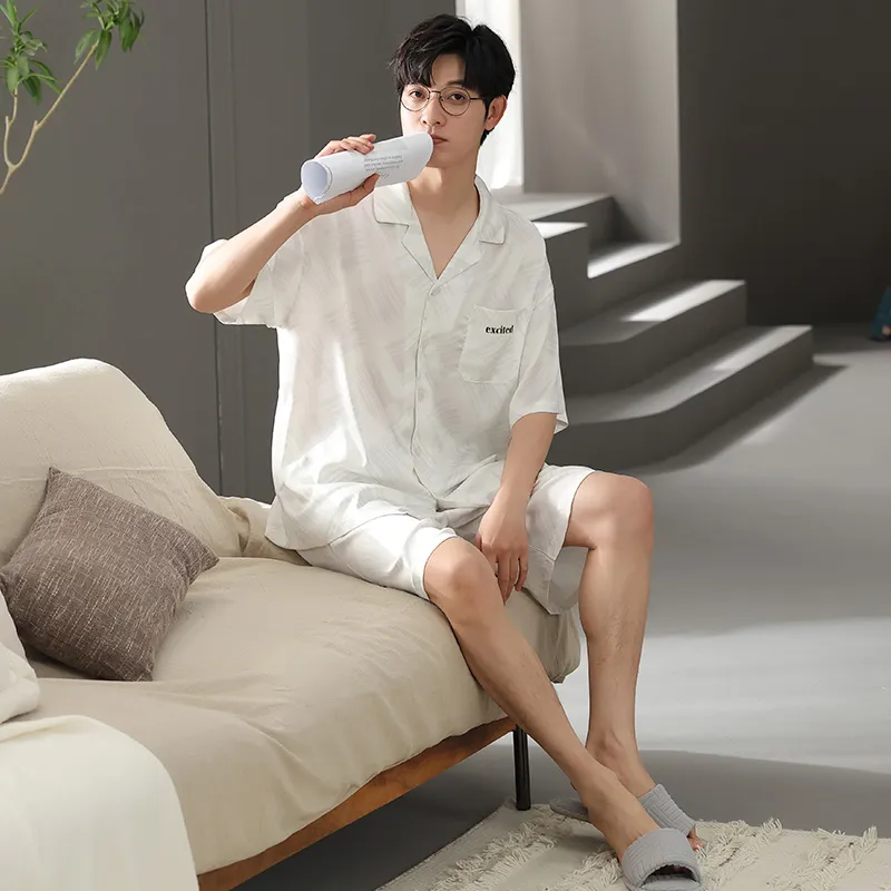 Top Melon Men Pajama Sets-1