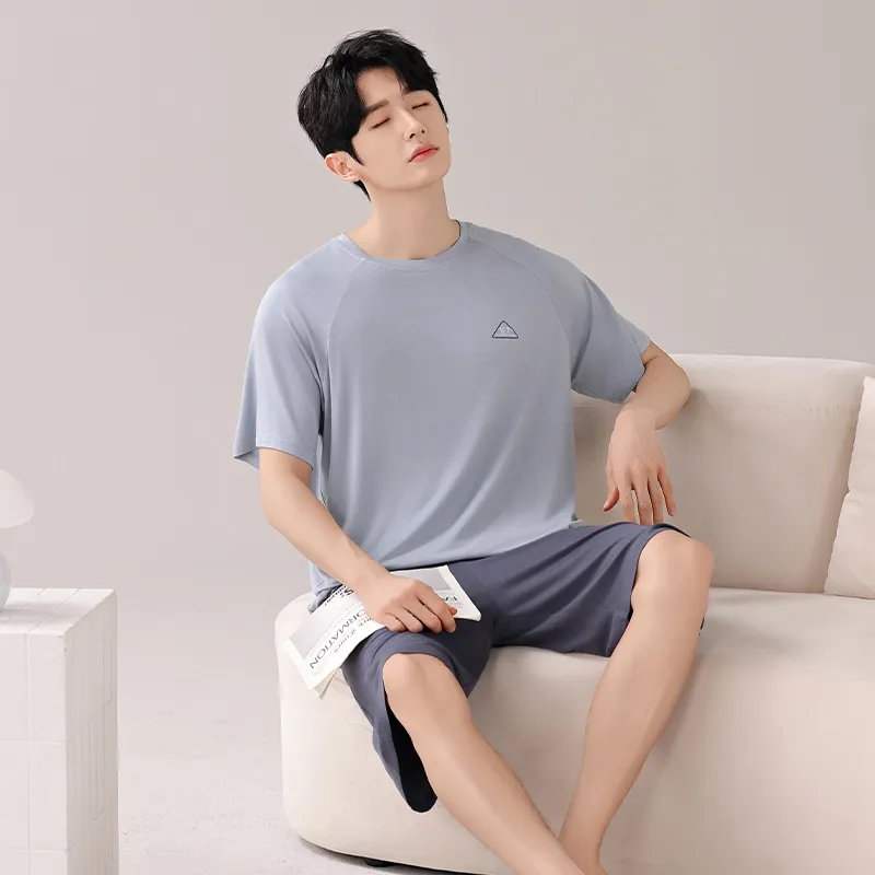 Top Melon Men Pajama Sets-3