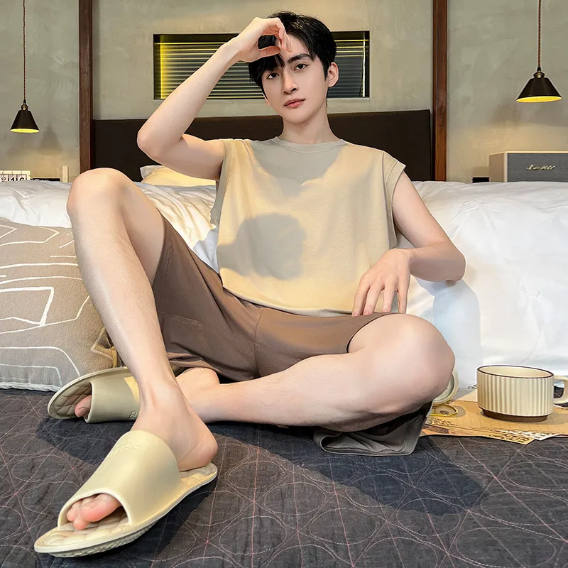 Top Melon Men Pajama Sets-1