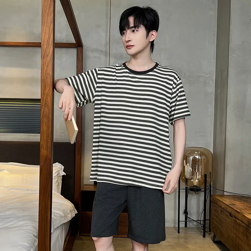 Top Melon Men Pajama Sets-1