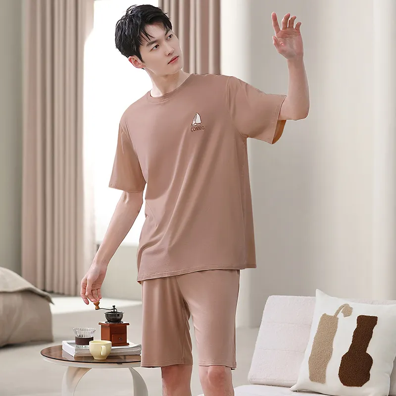Top Melon Men Pajama Sets-3