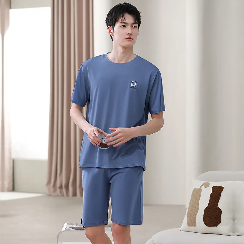 Top Melon Men Pajama Sets-3