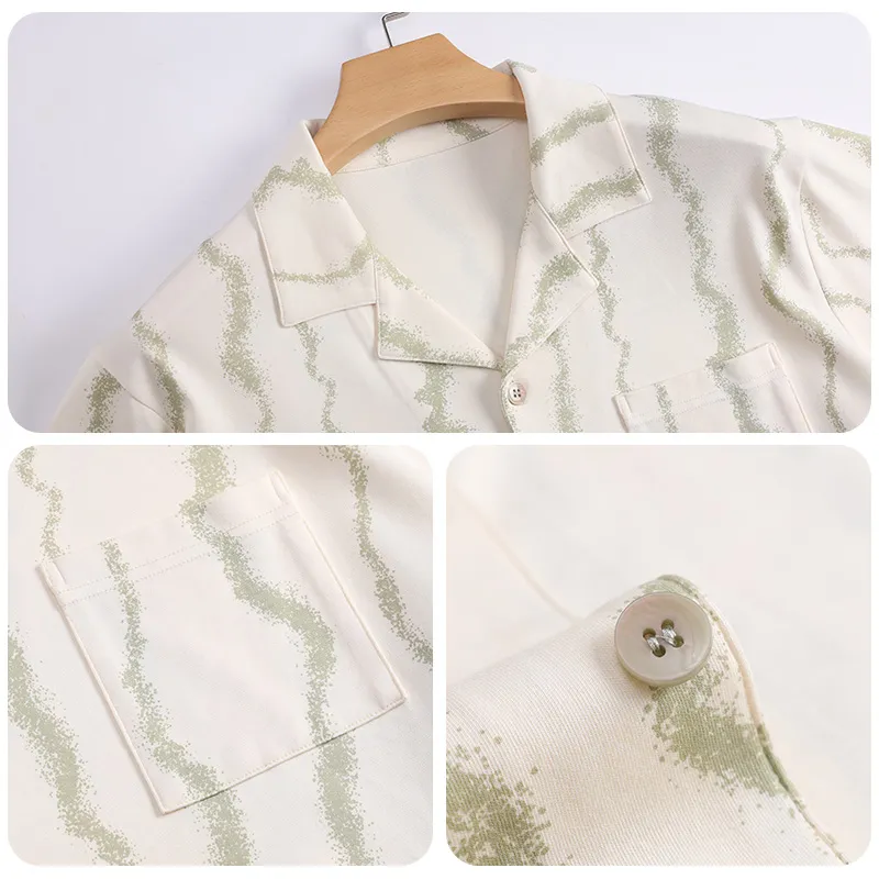 Top Melon Men Pajama Sets-2