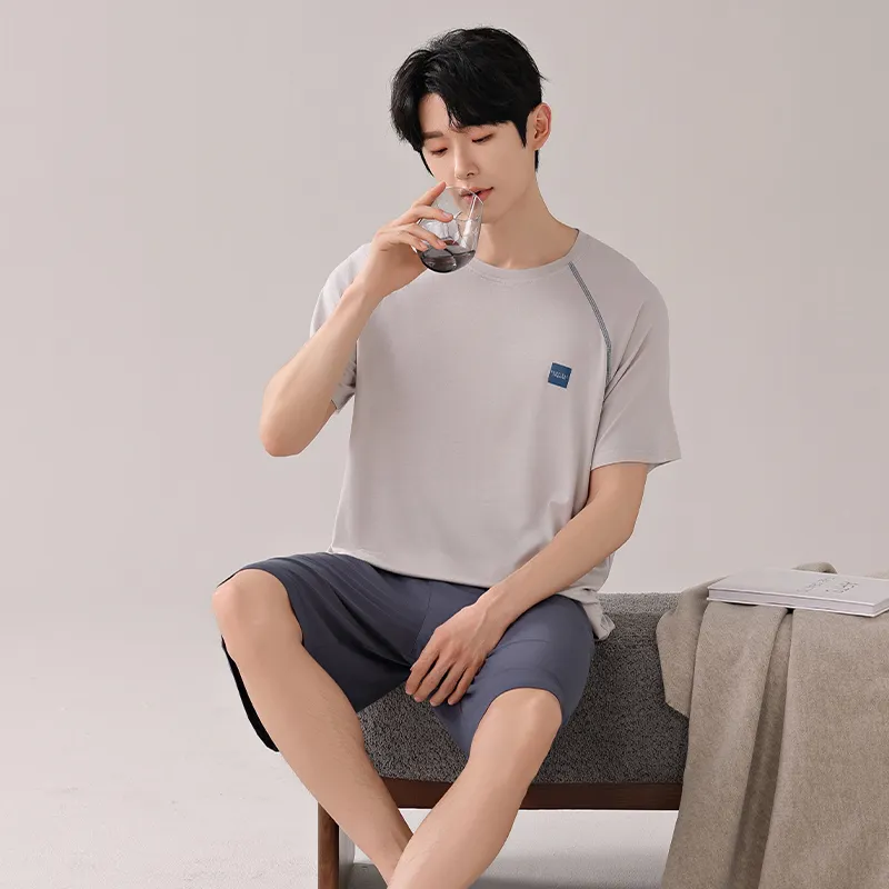 Top Melon Men Pajama Sets-3