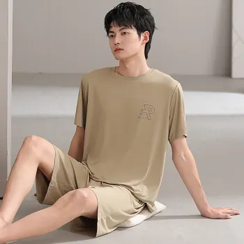 Top Melon Pajama Set Men's Image Color