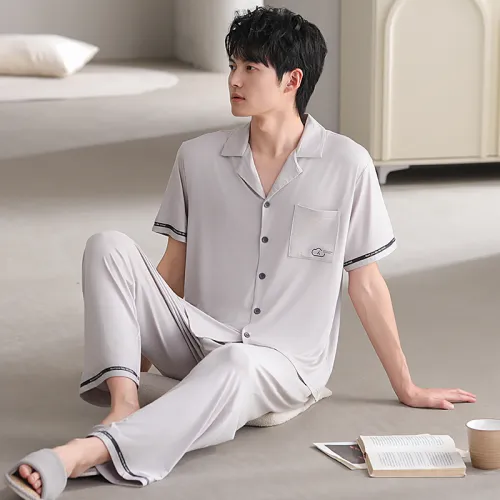 Top Melon Pajama Set Men's Image Color
