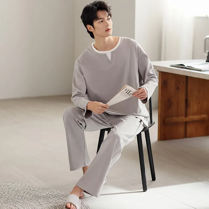 Top Melon Men Pajama Sets-3