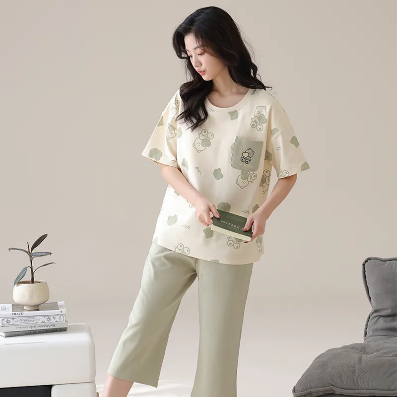 Top Melon Women's Pajama Sets-2