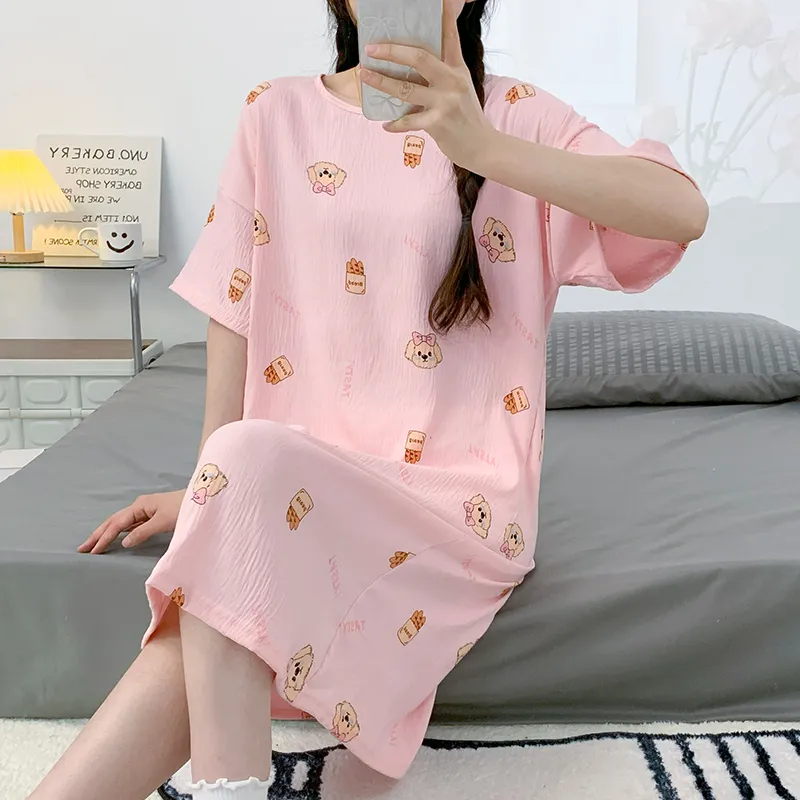 Top Melon Nightgown Women's Image Color-3