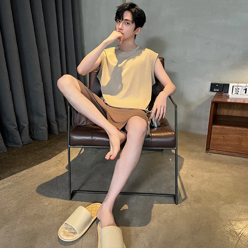 Top Melon Men Pajama Sets-2