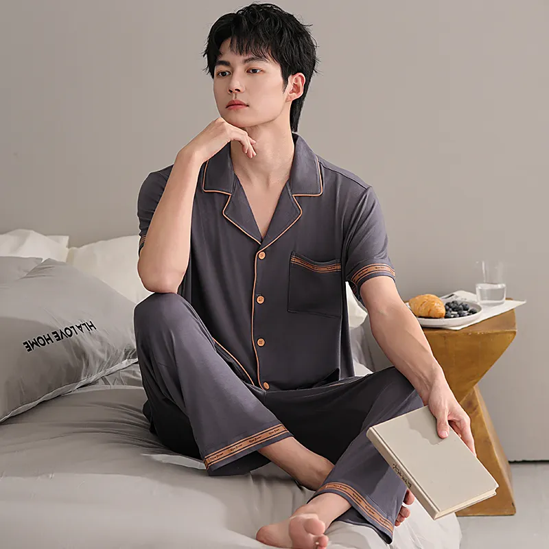 Top Melon Pajama Set Men's Image Color-4